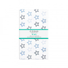 Подростковая постель с простыней на резинке SMOKY CLEAR Cosas серый 155х215 см Винница