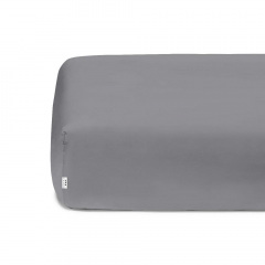 Семейная постель с простыней на резинке Grey Geometry CS1 Cosas серый 2х160х220 см Черкассы