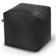 Бескаркасный пуфик Tia-Sport Кубик 30х30х30 см Черный (sm-0012-black) Ровно