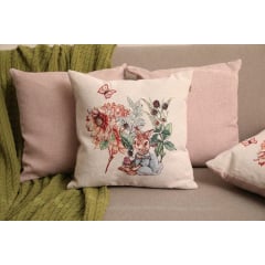 Подушка декоративная Прованс Уют Зайчонок 45х45 см Разноцветный (1211) Ужгород