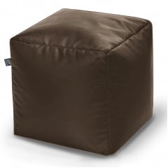 Бескаркасный пуфик Tia-Sport Кубик 30х30х30 см Коричневый (sm-0012-303) Южноукраїнськ