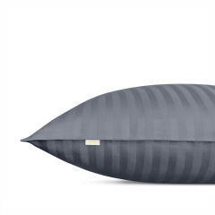 Подростковая постель сатин с простыней на резинке STEEL CS1 Cosas Стальной 160х220 см Петрове