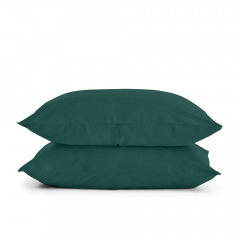 Набор наволочек Cosas DARK GREEN & STEEL SET 50х70 см 4 шт Зеленый/стальной Тернополь