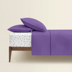 Двуспальное постельное белье Lavender CS2 Cosas Орхидея 180х220 см Стрий