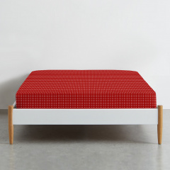 Простынь на резинке 160х200 см RED DOTS Cosas Київ