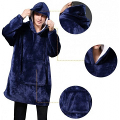 Толстовка-плед с капюшоном OPT-TOP Huggle Hoodie двухсторонняя (1762047567) Веселе