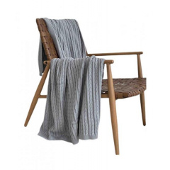 Плед Прованс Exclusive Nature 140х180 см Серый (1245) Мелітополь