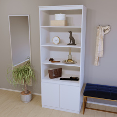 Шкаф-Пенал Тиса Мебель ШС-202 Белый Миргород