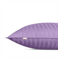 Подростковая постель сатин с простыней на резинке AMETHYST CS1 Cosas Фиолетовый 160х220 см Орехов