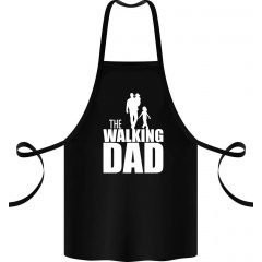 Фартук с принтом Арбуз The walking dad 68 см Черный Мукачево