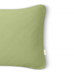 Евро наволочка Cosas Muslin OLIVE 50х70 см Оливка Лубни