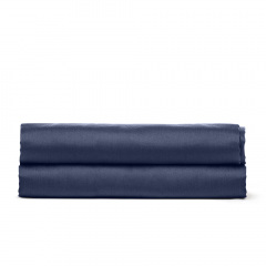 Двухспальное постельное белье сатин BLUE Cosas Синий 180х220 см Броды