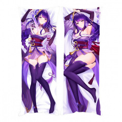 Подушка обнимашка дакимакура Райдэн Genshin Impact 120x40см (21228) Bioworld Новая Прага