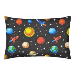 Набор наволочек Cosas SPACE 50х70 см Черный Орехов