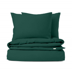 Евро постель без простыни Dark Green Cosas Зеленый 200х220 см Куйбишеве