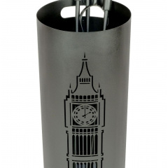 Каминный набор BIG BEN и дровница Ferrum Зевс 4 инструмента Черный (991) Балаклея