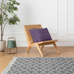 Ковер хлопковый Cosas ETHNIC CS1 160х250 см Серый Луцк
