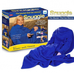 Плед с рукавами OPT-TOP Snuggie Blanket синий (1756375291) Мукачево