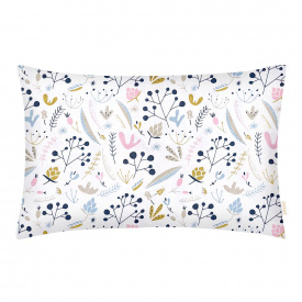 Евро наволочка Cosas ROSE BLOSSOM Ранфорс 50х70 см Розовый