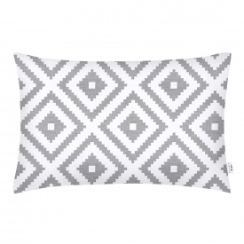 Евро наволочка Cosas ORNAMENT Ранфорс 50х70 см Серый
