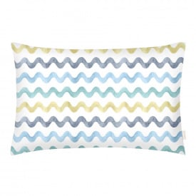 Детская наволочка Cosas COLOR WAVE Ранфорс 40х60 см Голубой