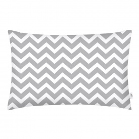 Детская наволочка Cosas GREY ZIGZAG Ранфорс 40х60 см Серый