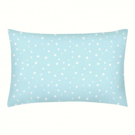 Детская наволочка Cosas MINT STARFALL Ранфорс 40х60 см Мятный