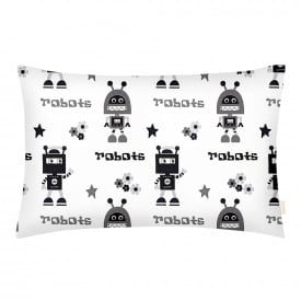 Евро наволочка Cosas ROBOTS CS1 50х70 см Серый