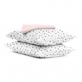 Набор наволочки и простыни Cosas STARSFALL & SAKURA CS1 Ранфорс 160х200 см Белый