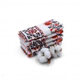 Кухонные полотенца Luxyart "Вышиванка" размер 35*70 см вафельные 5 шт (LQ-747)