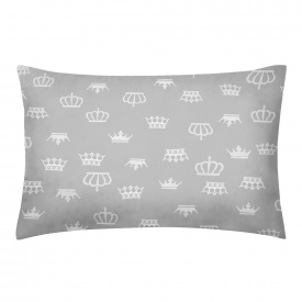 Наволочка Cosas CROWN 45х45 см Серый