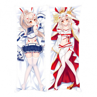 Подушка обнимашка дакимакура Аянами Лазурный путь Azur Lane v3 120x40см (22147) Bioworld