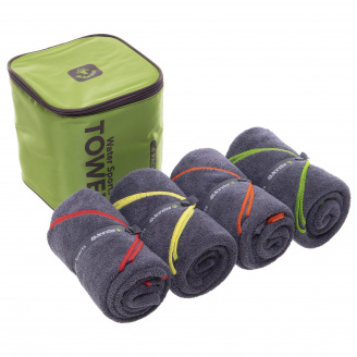 Комплект полотенец спортивных Water Sports TOWEL SP-Sport BT-TWT 4шт Темно-зеленый