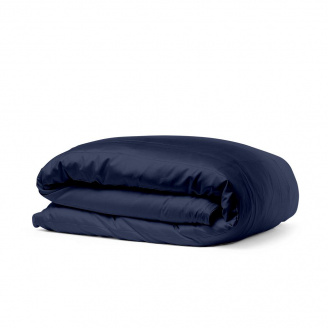 Полутораспальное пододеяльник Cosas DARK BLUE SATIN 160х220 см Синий