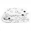 Полуторное постельное белье Sheep Dark Black CS1 Cosas черный 160х220 см Бучач