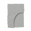Подростковая постель с простыней на резинке Beach Grey CS1 Cosas Белый 160х220 см Нововолинськ