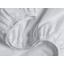 Набор простыни на резинке Cosas WHITE/GREY Ранфорс 90х200х20 см 2 шт Серый/Белый Каменка-Днепровская