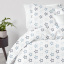 Евро постельное белье White Stars Cosas Голубой 200х220 см Хуст