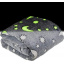 Плед светящейся горящей звезды OPT-TOP Blanket день/ночь 120х150 см Grey (1756375703) Іршава