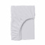 Набор простыни на резинке Cosas WHITE/GREY Ранфорс 160х200х20 см 2 шт Серый/Белый Кам'янка-Дніпровська