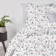 Полуторная постель с простыней на резинке Unicorn Sweets CS1 Cosas Белый 160х220 см Южноукраїнськ