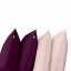 Набор наволочек Cosas DARK CHERRY & ROSE SET 50х70 см 4 шт Вишневый/Розовый Днепр