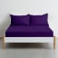 Простынь на резинке Cosas DARK PLUM Ранфорс 140х200х20 см Фиолетовый Тячев