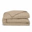 Евро постель с простыней на резинке BEIGE GEOMETRY CS10 Cosas Бежевый 200х220 см Днепр