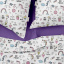 Полуторное постельное белье Unicorn Sweets CS4 Cosas Белый 160х220 см Кушугум