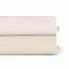 Набор простыни на резинке Cosas BEIGE/ROSE DOTS Ранфорс 180х200х20 см 2 шт Бежевый/Розовый Київ