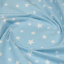 Простыня на резинке 120х200 см LIGHT BLUE STARFALL Cosas голубой Лосинівка