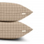 Евро постельное белье BEIGE GEOMETRY CS5 Cosas Бежевый 200х220 см Киев