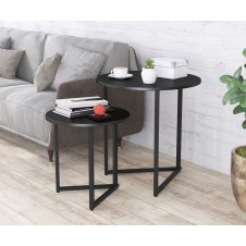 Журнальные двойные столики Loft-Design Дельта2 венге
