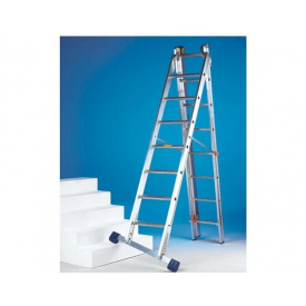 Трехсекционная лестница SVELT LUXE3 от 3x7 до 3х13